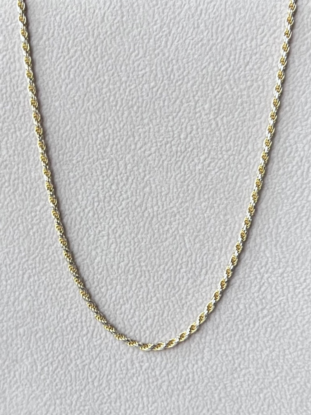 N045 | Dual Tone Rope Chain - Picture 1 of 4